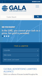 Mobile Screenshot of galalaw.com